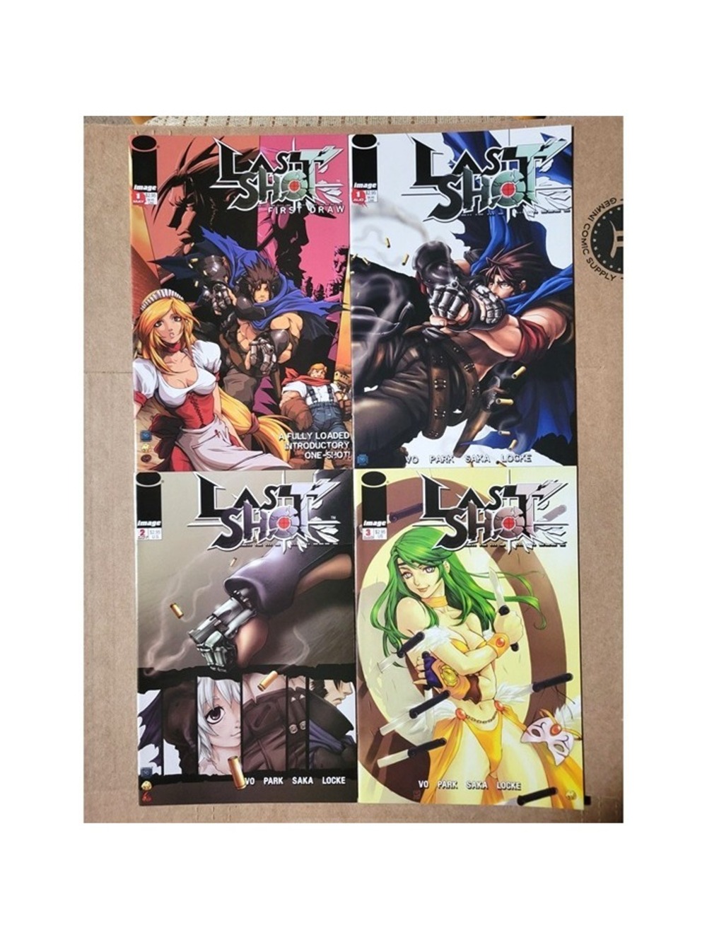 Last Shot 1-3 & First Draw (2001) Image Comics Lot VF/NM *LOOK*